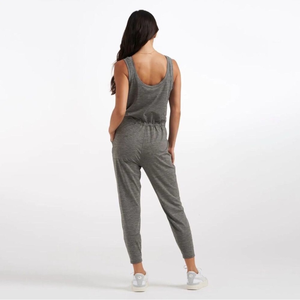 Vuori Charcoal Women's Jumpsuit - Picture 2 of 7